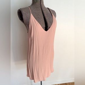 Wilfred slip dress pink size M